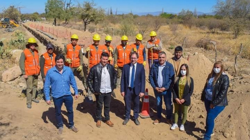 Recorrieron avances de obra del Acueducto Huaco