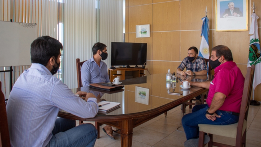 El ministro Lavandeira recibió a los presidentes de las cámaras de Industria de San Luis y Villa Mercedes