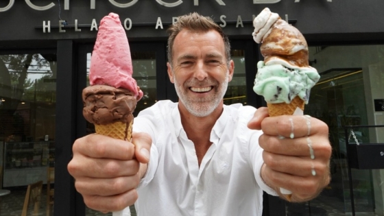 Del avión al helado: dejó la aviación, vendió su casa y creó una marca que ya llegó a EE.UU