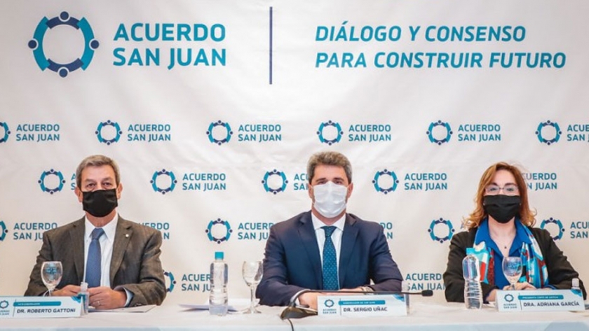 Con fecha de presentación, el equipo técnico trabaja en las conclusiones del Acuerdo San Juan