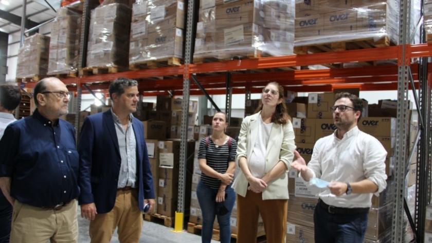 La provincia tomó contacto con el sector productivo de la ciudad de San Vicente