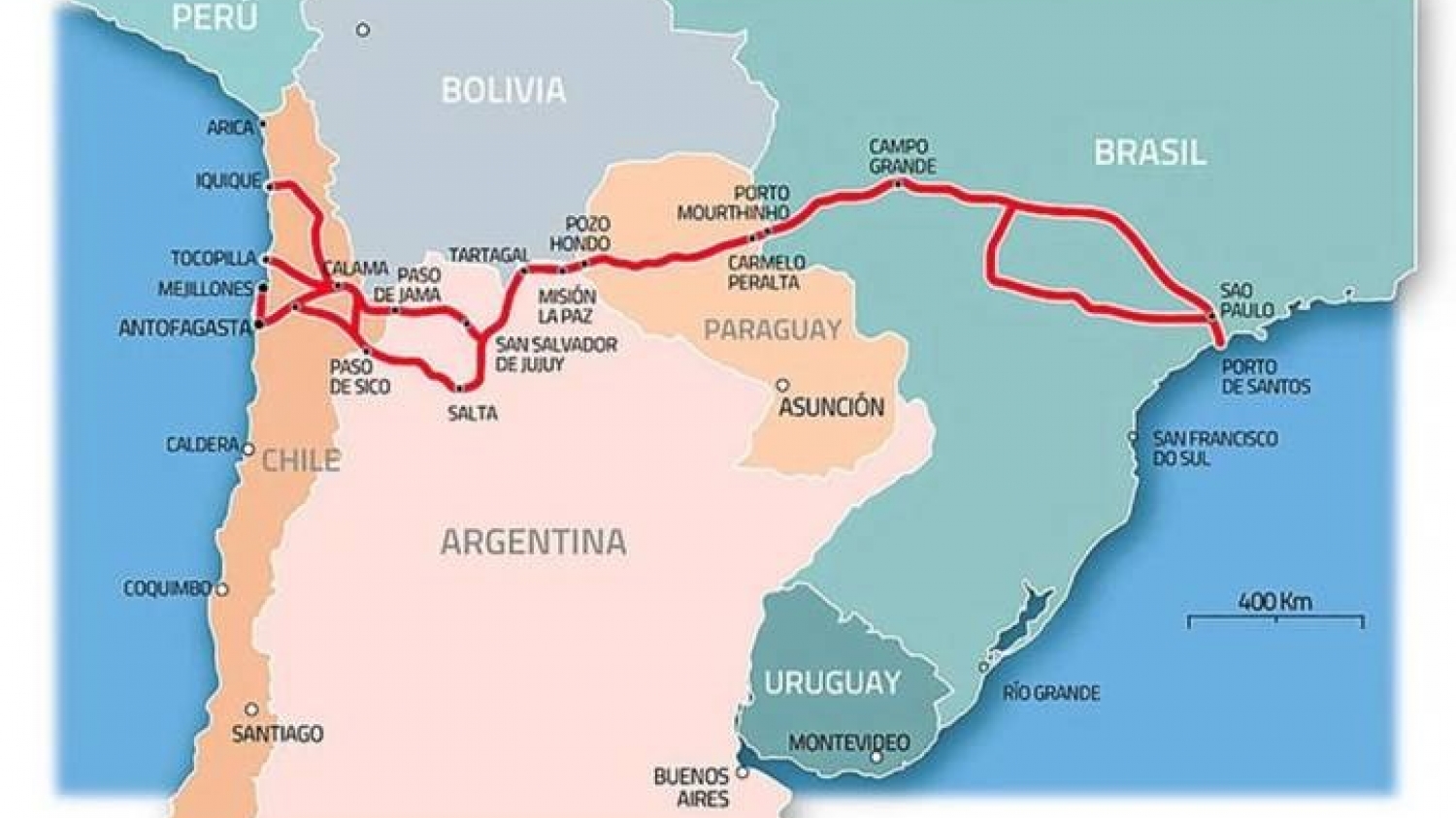 El BID analiza financiar con USD 100 millones una obra clave para conectar el Atlántico con el Pacífico