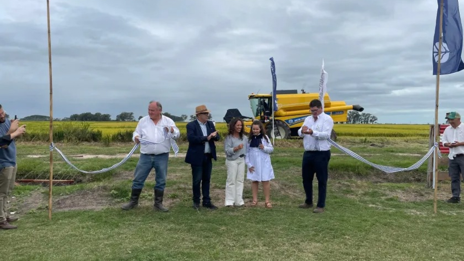 Uruguay inició la cosecha de arroz en un contexto de caída de precios y altos costos productivos