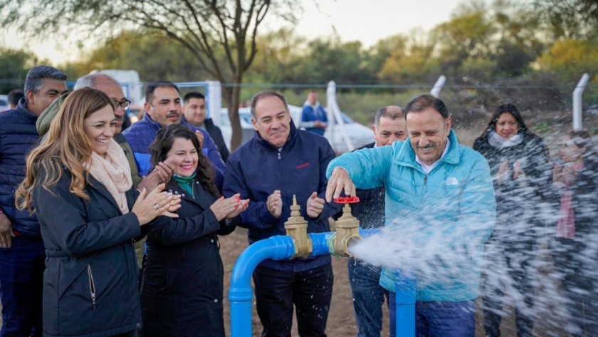 Obras hídricas transforman la vida en Desiderio Tello y La Paz: más agua, mejor calidad de vida