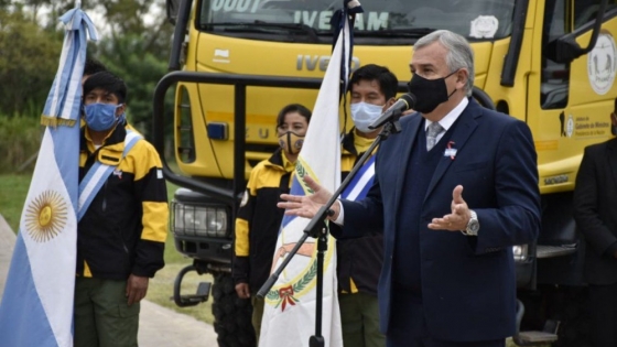 El Gobernador reconoció a los combatientes de incendios forestales