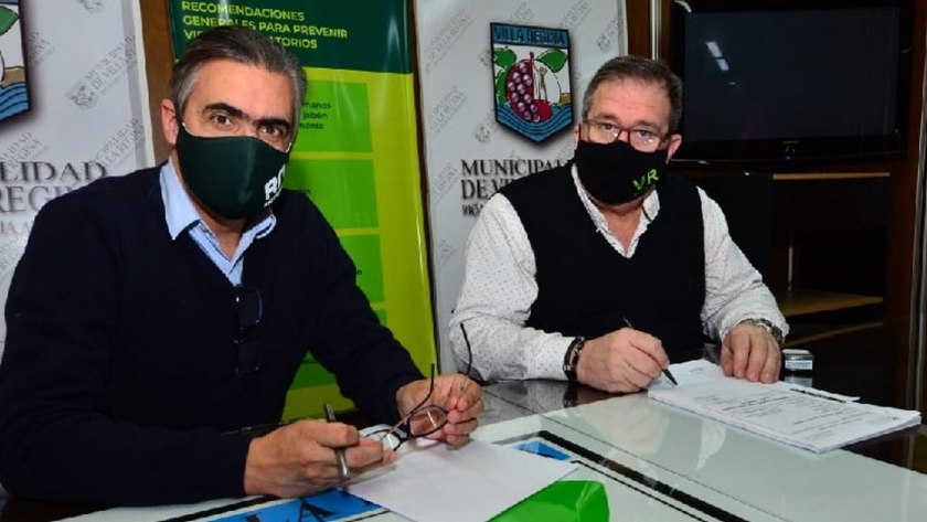 Con financiamiento provincial, en Villa Regina se reconstruirá el boulevard Libertad
