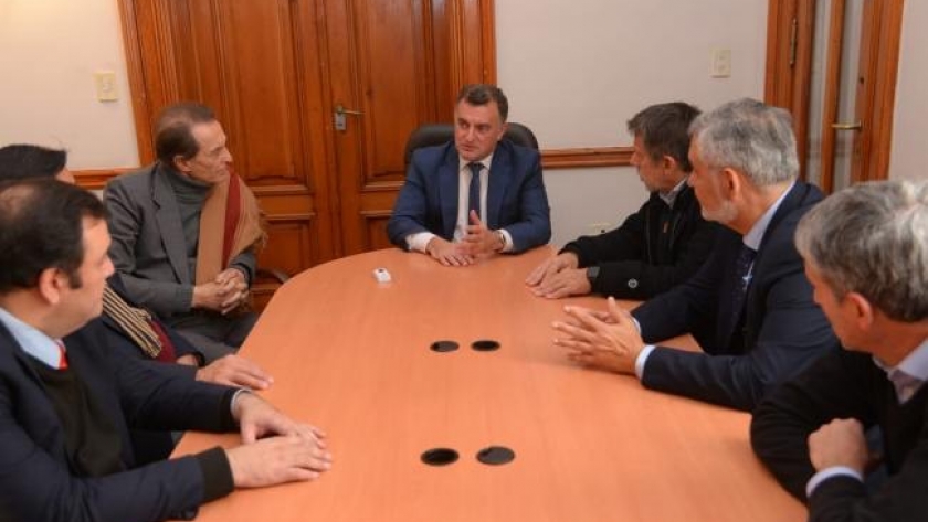 En Casa de Gobierno, recibieron a Nicolás Kasanzew, director de la Gesta de Malvinas del Senado