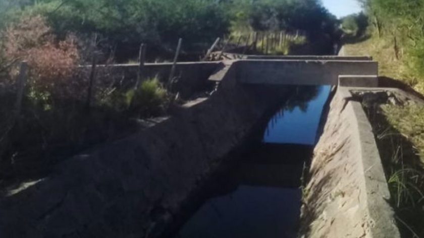 San Luis Agua continúa con las tareas de reactivación y puesta en valor de canales de riego