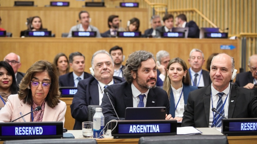 Malvinas: Cafiero denunció en la ONU la militarización del Atlántico Sur