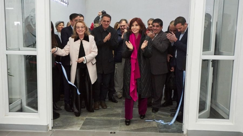 Obra fundamental para la comunidad: Cristina y Alicia inauguraron el anexo de Hospital Regional Río Gallegos