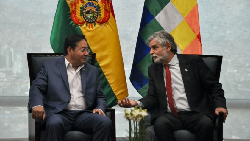 Filmus se reunió con el Presidente de Bolivia para afianzar la cooperación en ciencia y tecnología