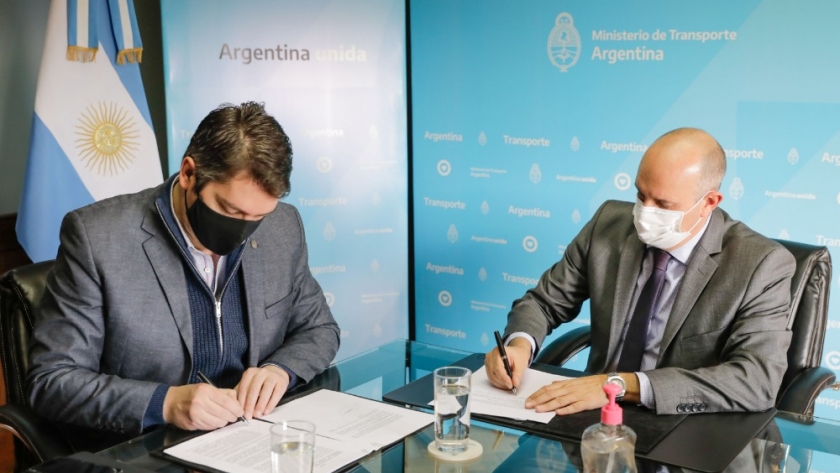 El Ministerio de Transporte firmó un convenio para la construcción de una nueva terminal de ómnibus de Río Grande
