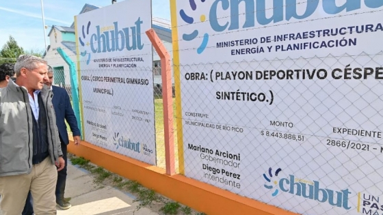 El Gobierno del Chubut avanza con numerosas obras para Río Pico