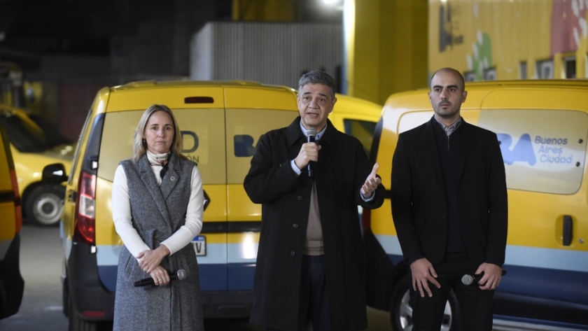 “El objetivo es que nadie duerma en la calle”, sostuvo Jorge Macri al presentar la nueva Red de Atención