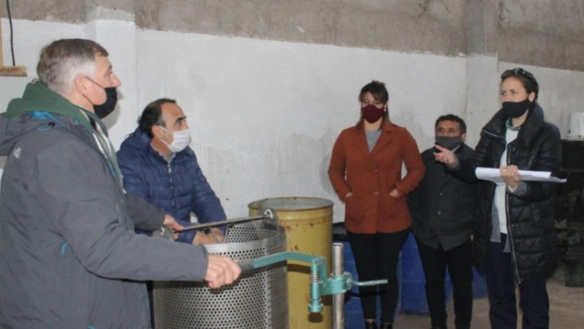 En el Día del Cooperativismo, la SECITI visitó la Cooperativa Polok Nenu