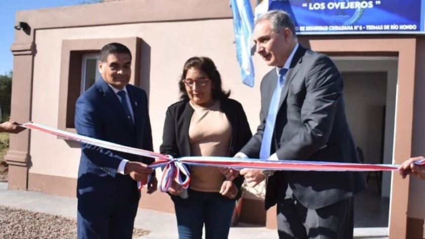 La Localidad de “Los Ovejeros” puso en funcionamiento el nuevo Destacamento Policial