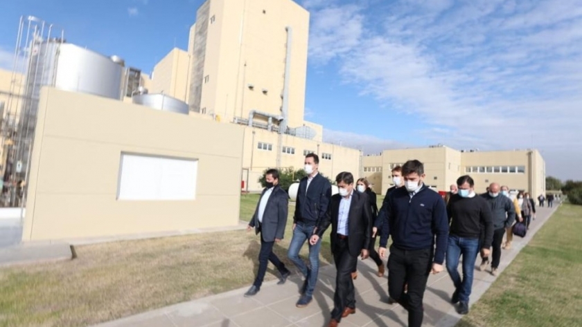 Gas en la industria: Schiaretti habilitó la conexión 250
