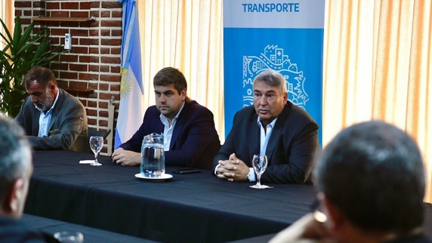 D'Onofrio escuchó las problemáticas que afrontan las cámaras de transporte