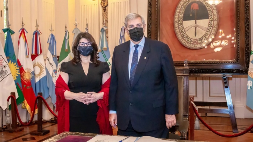 Visita protocolar de la embajadora de Costa Rica