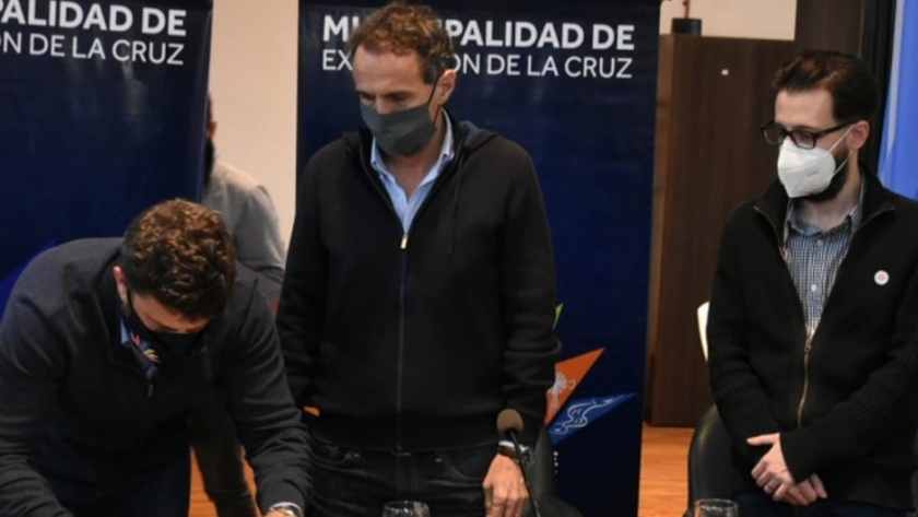 Nación y Provincia firmaron convenios para obras en Zárate y Exaltación de la Cruz