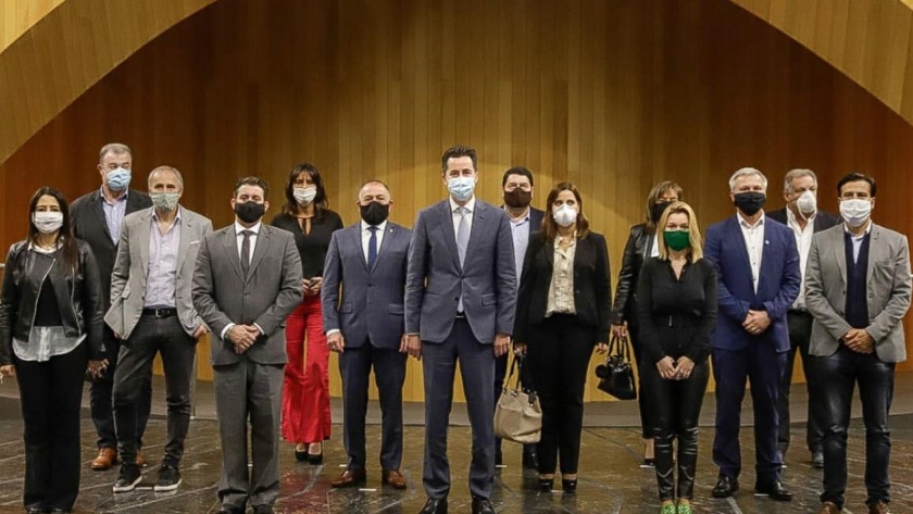 Diputados nacionales participaron de la sesión virtual del Congreso desde la Legislatura de Córdoba