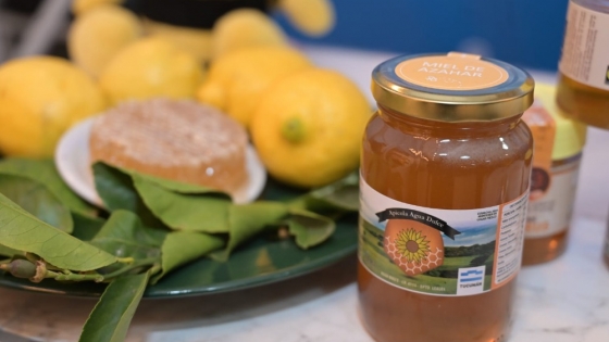 <Delicatessen: La exquisita miel de azahar de limón se presentó en Buenos Aires