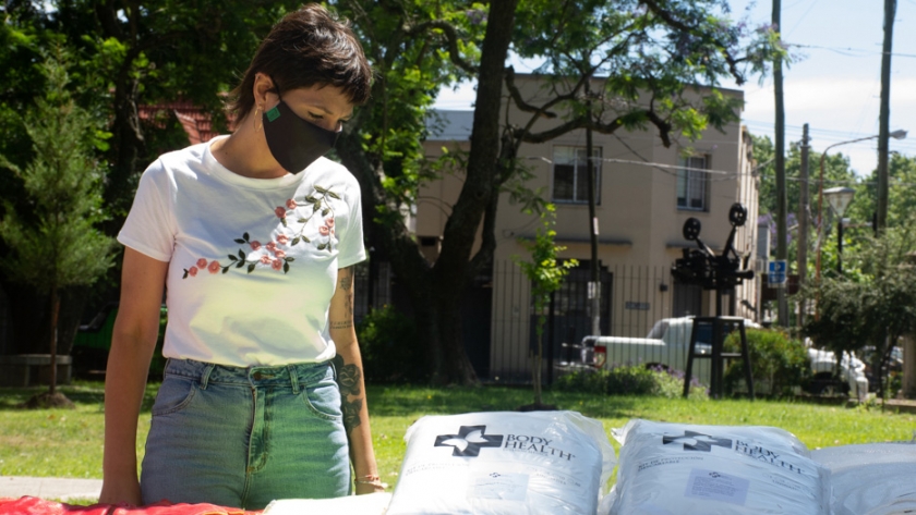 Ambiente entregó kits de protección para recicladores urbanos de Quilmes