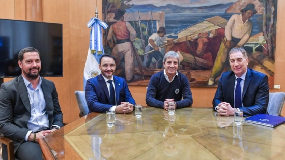 Valdés avanza con Nación por inversiones y proyectos clave