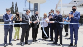 Meoni inauguró la remodelada torre de control en el aeropuerto de Tucumán: "Estamos demostrando trabajo y plan de inversión en materia tecnológica"