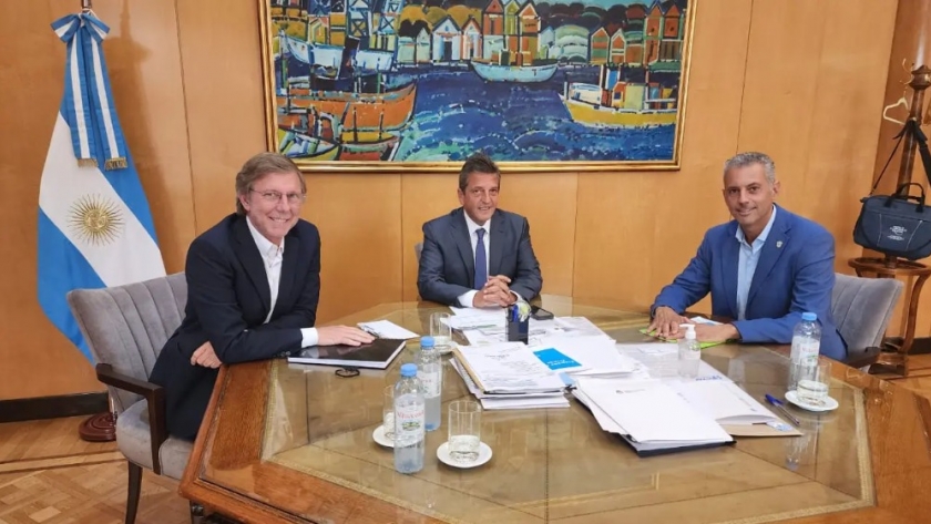 Banacloy se reunió con Massa: “Seguimos gestionando en conjunto