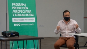 Juan Lavandeira: "Trabajamos con el objetivo de fortalecer la producción y comercialización de los chivos de San Luis"