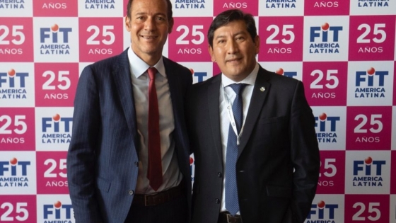 Gutiérrez asistió a la jornada de apertura de FIT 2021