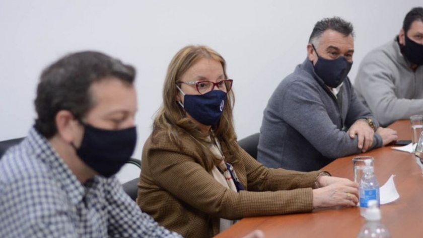 Alicia se reunió con las distintas áreas del Ministerio de Economía