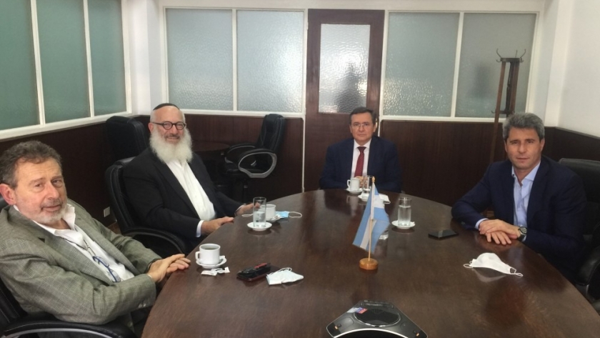 Uñac se entrevistó con directivos de Austral Gold, licenciataria de Casposo