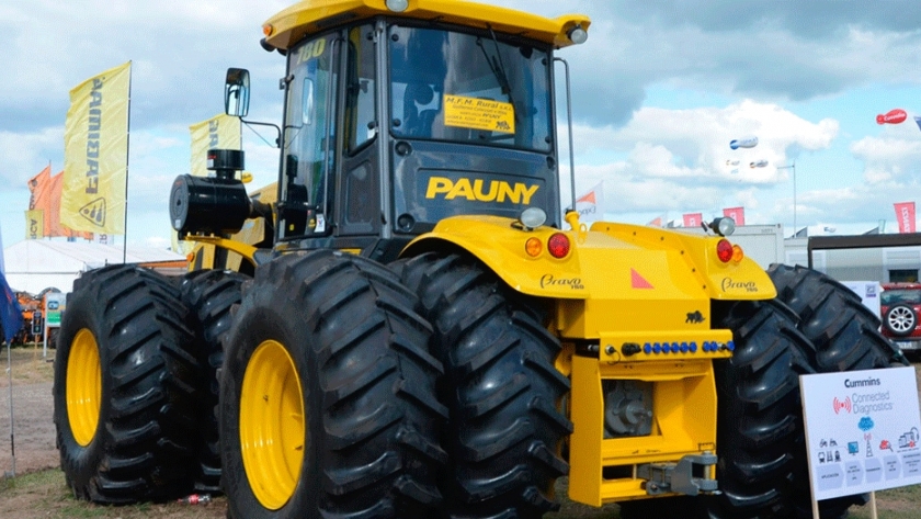 Un tractor que demanda menos combustible y emite menos CO2