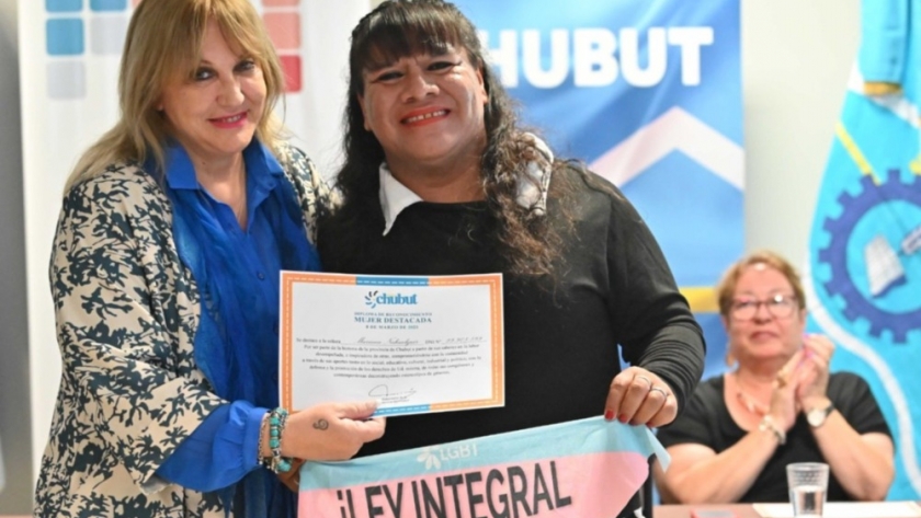 8M: El Gobierno del Chubut reconoció a mujeres destacadas