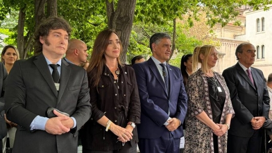 El Presidente Milei participó del homenaje por el 32 aniversario del atentado contra la Embajada de Israel
