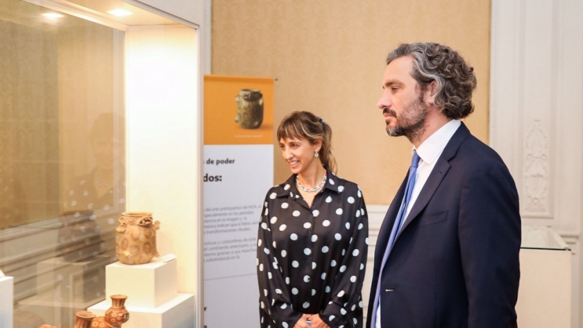 La Cancillería reinaugura la muestra de arte precolombino en el Palacio San Martín
