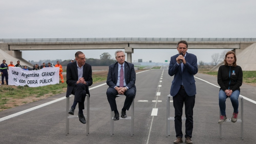 El Gobierno Nacional finalizó la Autopista de la Ruta Nacional 8 entre Pilar y Pergamino