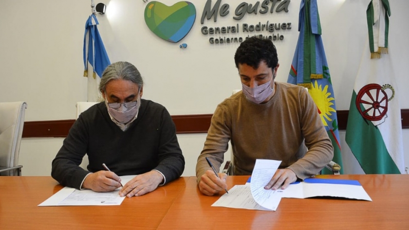 Nación financia la compra de maquinaria para un Centro de Formación en General Rodríguez