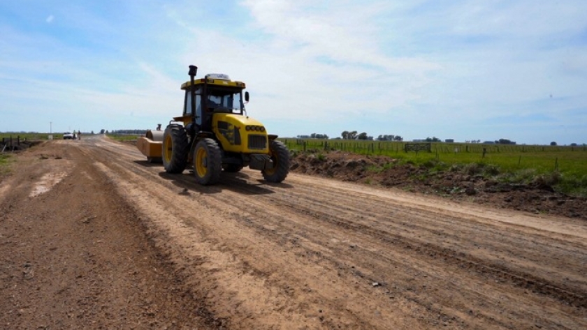 Rauch: La Provincia mejora el acceso a la localidad de Colman