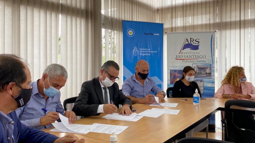 El gobierno otorgó más de $40 millones al Astillero Río Santiago para potenciar su producción