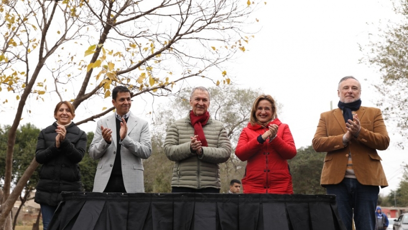 Estación Juárez Celman: Schiaretti inauguró las obras de urbanización de tres barrios