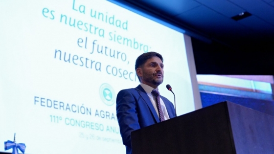Pullaro en el Congreso de FAA: 