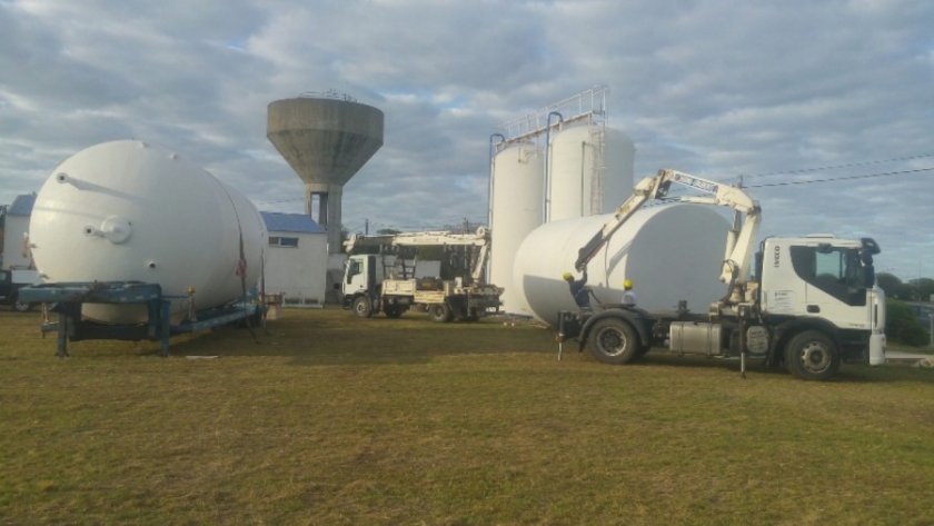 Importante obra de agua potable para Ingeniero Luiggi