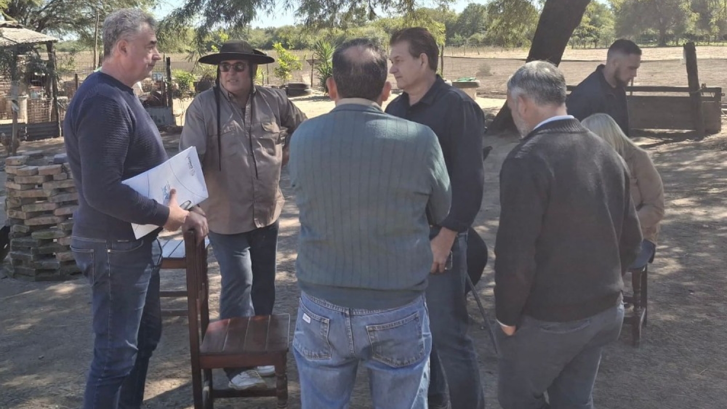 Asistencia rural en Chaco: foco en obras y producción local