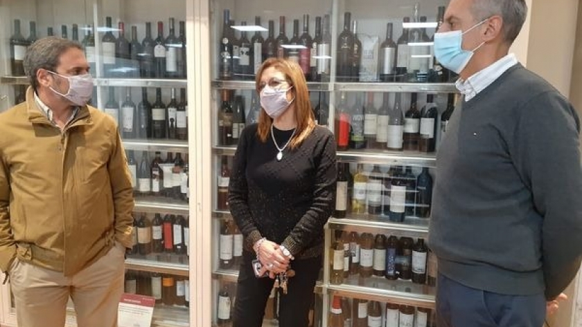 El Presidente del INV recibió al Ministro de Producción de Río Negro