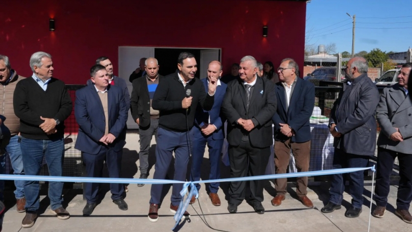 Valdés inauguró nuevas obras en San Lorenzo para impulsar el desarrollo y la integración comunitaria