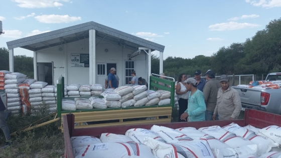 La provincia entregó más de 100 toneladas de maíz para pequeños productores del departamento Vera