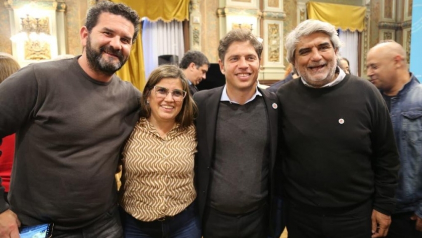 Kicillof y Correa recibieron a referentes de Corriente Federal, CTA, SMATA y UOM